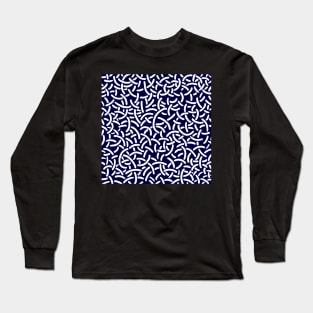 Abstract Lines #9 Long Sleeve T-Shirt